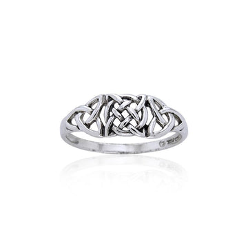Celtic Knotwork Silver Ring TR1753 - Jewelry